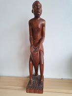 Statue africaine en bois, Antiquités & Art, Art | Sculptures & Bois, Enlèvement ou Envoi