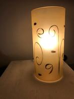 Decoratieve tafellamp in glas, Enlèvement, Comme neuf