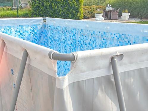 Zwembad, Tuin en Terras, Zwembaden, Zo goed als nieuw, Opzetzwembad, 120 cm of meer, 400 cm of meer, 200 tot 300 cm, Rechthoekig