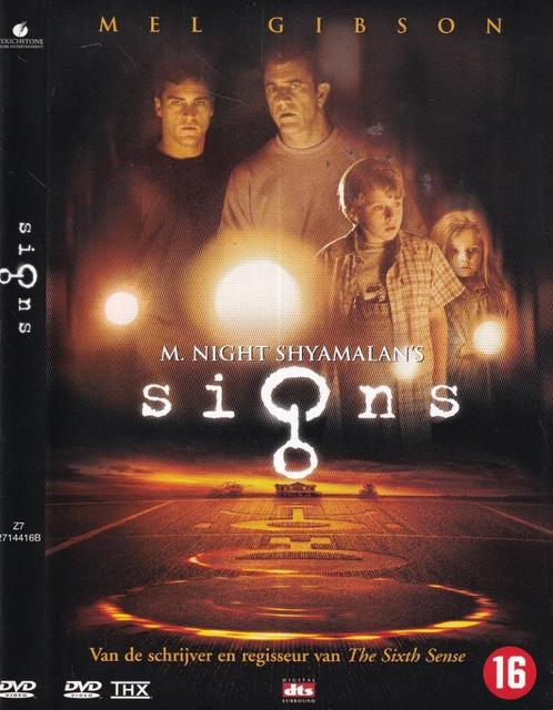 Signs (2002) Mel Gibson - Joaquin Phoenix, Cd's en Dvd's, Dvd's | Thrillers en Misdaad, Gebruikt, Bovennatuurlijke thriller, Vanaf 16 jaar