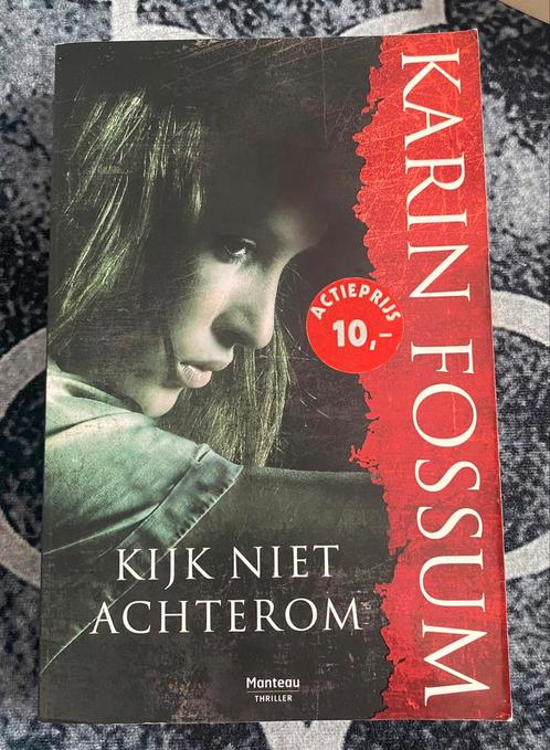 Karin Fossum - Kijk niet achterom, Livres, Thrillers, Comme neuf, Envoi