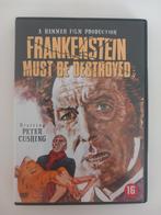Dvd Frankenstein must be destroyed (Horrorfilm), CD & DVD, DVD | Horreur, Comme neuf, Enlèvement ou Envoi, Monstres