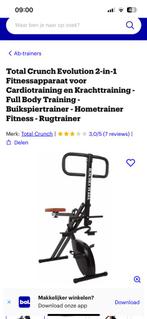 Total crunch, Sport en Fitness, Ophalen, Zo goed als nieuw, Hometrainer