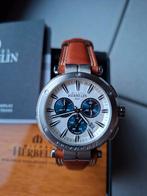 Michel Herbelin Newport 37688, Handtassen en Accessoires, Horloges | Heren, Overige merken, Leer, Staal, Polshorloge