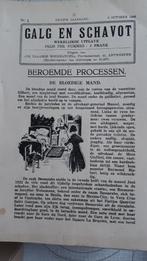 boek galg en schavot, Enlèvement, Utilisé, Belgique