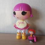 2 poppen Lalaloopsy ( groot 18 cm en klein 7 cm), Enlèvement ou Envoi, Comme neuf