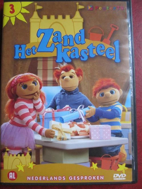 Het zandkasteel 3, Cd's en Dvd's, Dvd's | Kinderen en Jeugd, Zo goed als nieuw, Tv fictie, Poppen, Alle leeftijden, Ophalen of Verzenden