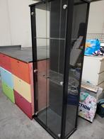 Vitrinekast zwart, Huis en Inrichting, Kasten | Vitrinekasten, Ophalen of Verzenden