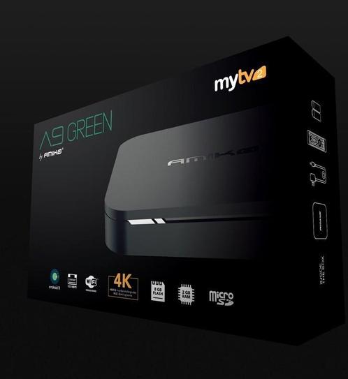 Amiko A9 green  vert, Audio, Tv en Foto, Mediaspelers, Nieuw, HDMI, Ophalen of Verzenden