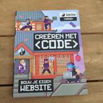 Boek - Creëren met code - Nieuw, Ophalen of Verzenden, Nieuw