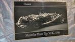 Poster Mercedes-Benz Typ 500K, Verzamelen, Posters, Ophalen, Gebruikt, Rechthoekig Liggend, A1 t/m A3