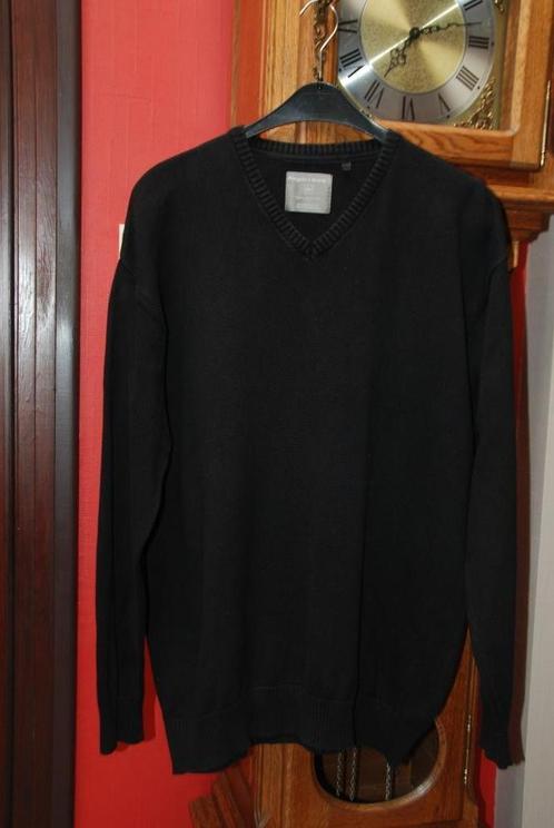 Basic zwarte "C&A" V sweater Lange mouwen Maat 3XL TBon, Kleding | Heren, Truien en Vesten, Gedragen, Overige maten, Zwart, Ophalen of Verzenden
