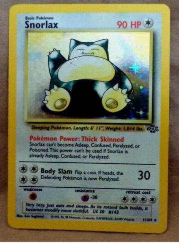 Gezocht: Pokémon kaartjes Gengar Blaziken Snorlax Ditto beschikbaar voor biedingen