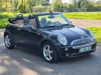Mini Cabrio - 1.6i - Digi.AC - PDC - cruise contr. - 128d km, Auto's, Mini, Voorwielaandrijving, 4 zetels, Cabriolet, Zwart