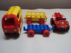 2 Duplo autootjes + 2 aanhangwagentjes, Ophalen of Verzenden