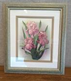 Oud schilderij (vintage) ingelijste Cristal Skelley gesignee, Ophalen
