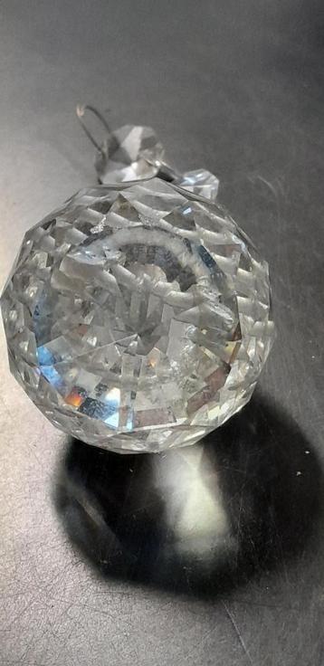 50 tal facet geslepen kristal bollen met 3 kralen. kerst beschikbaar voor biedingen