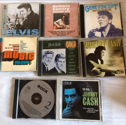 . O.a. Gene vincent, Elvis, bobbie jentry. Enz, zie foto’s, Cd's en Dvd's, Cd's | Overige Cd's, Gebruikt, Ophalen of Verzenden