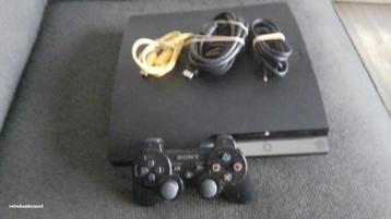Playstation 3 slim 1 controller 320gb harde schijf  beschikbaar voor biedingen