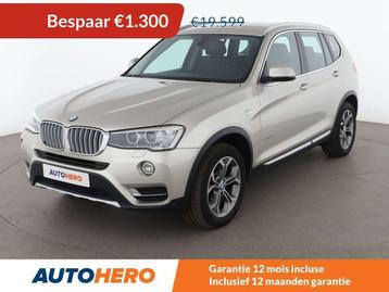 BMW X3 xDrive 20d (bj 2016, automaat) beschikbaar voor biedingen