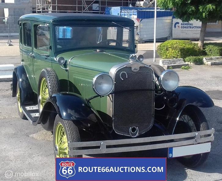 Ford Model A | 1931 | Route 66 Auctions, Autos, Oldtimers & Ancêtres, Entreprise, Achat, Ford, Essence, Autre carrosserie, Boîte manuelle