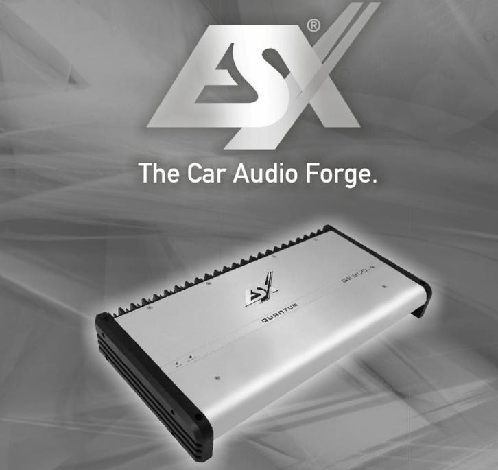 ESX QUANTUM AMP QE-900.2, Auto diversen, Autospeakers