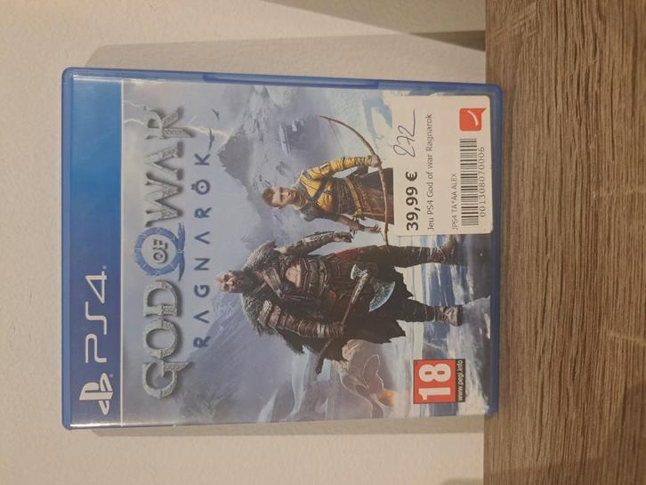 God of War Ragnarok (jeux PS4), Games en Spelcomputers, Games | Sony PlayStation 4, Zo goed als nieuw, Ophalen