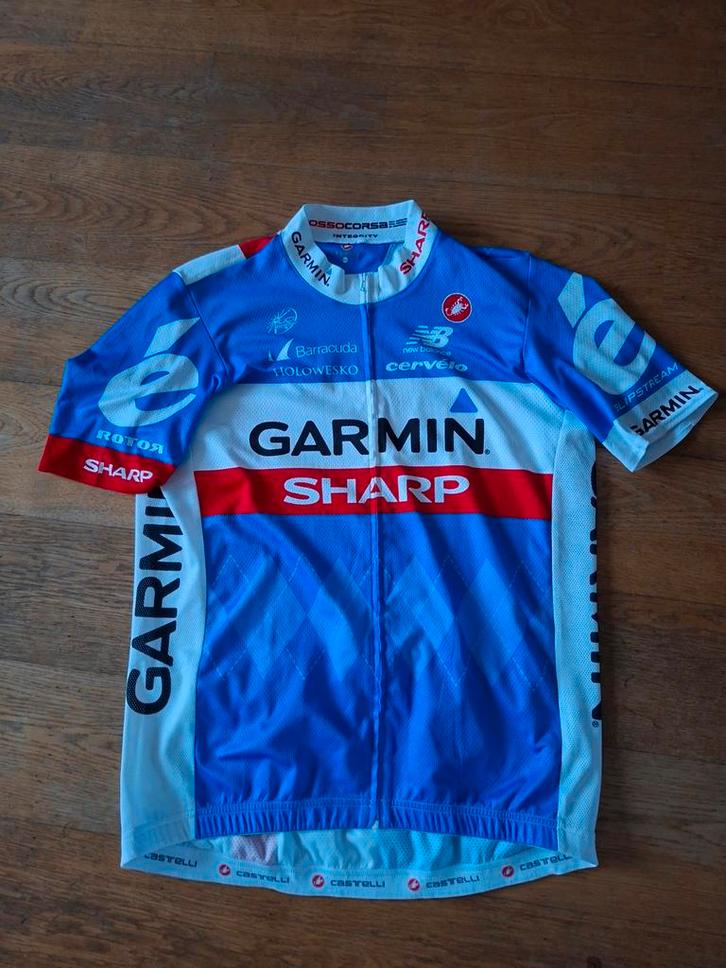 Castelli Garmin Fietsshirt XXL, Fietsen en Brommers, Fietsaccessoires | Fietskleding, XXL, Verzenden