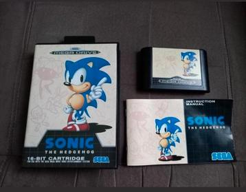 SEGA Mega Drive - Sonic The Hedgehog beschikbaar voor biedingen