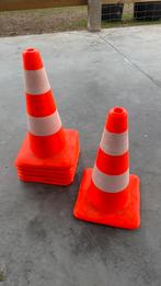 Rubber verkeerskegels 6 st, Ophalen, Zo goed als nieuw