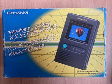 Pocket televisie television, draagbare tv beschikbaar voor biedingen