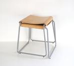 2 Vintage Ikea krukjes - Plywood krukken - Tabouret, Antiek en Kunst, Ophalen of Verzenden