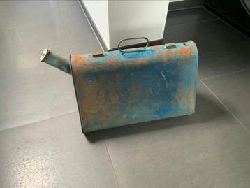 Vintage oldtimer reserve benzine kan 20 liter