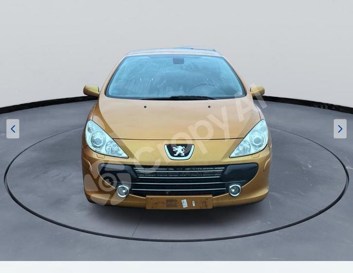 À vendre Peugeot 307, Autos, Peugeot, Particulier, Diesel, Euro 4, Cabriolet, 3 portes, Boîte manuelle, Autres couleurs, Noir