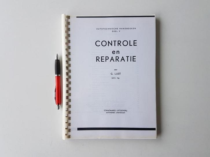 Manuel technique automobile "Controle en Reparatie", Autos : Divers, Modes d'emploi & Notices d'utilisation, Enlèvement ou Envoi