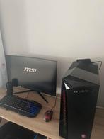 Msi Curved G27C4+Mag infinite intel i5 + RTX 2060/ 2T+512SSD, Informatique & Logiciels, Comme neuf, Avec carte vidéo, 16 GB, 512gb SSD+2000gb HDD