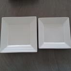 witte borden (servies), Huis en Inrichting, Keuken | Servies, Ophalen, Porselein, Bord(en)
