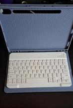 Hoes met keyboard voor Samsung tab 9/10 FE, 10 inch, Bescherming voor- en achterkant, Ophalen of Verzenden, Zo goed als nieuw