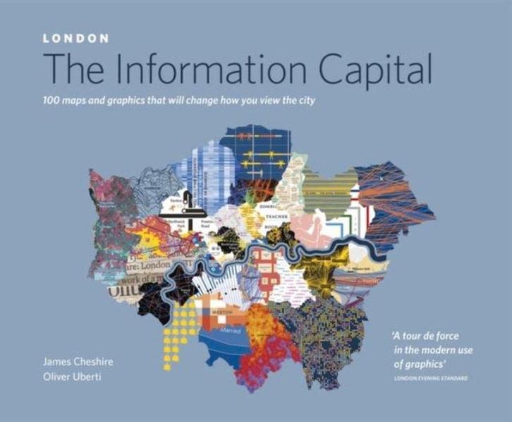 LONDON The Information Capital  -  James Cheshire, Boeken, Kunst en Cultuur | Fotografie en Design, Verzenden