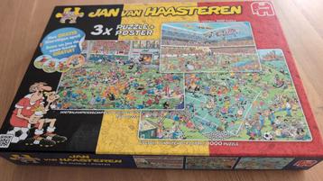Jan Van Haasteren puzzel (*3) voetbalkampioenschappen beschikbaar voor biedingen