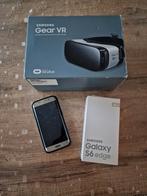 Samsung S6 Edge dorée plus Gear VR, Telecommunicatie, Mobiele telefoons | Samsung, Ophalen of Verzenden, Zo goed als nieuw