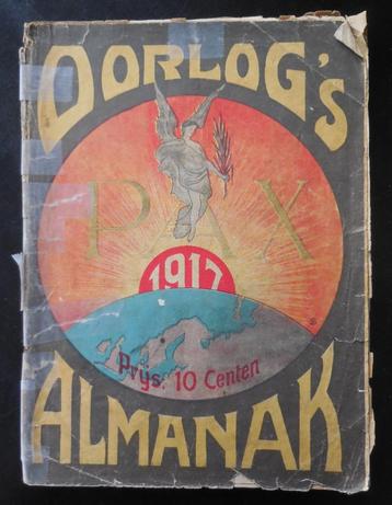 Oorlog's almanak 1917 beschikbaar voor biedingen