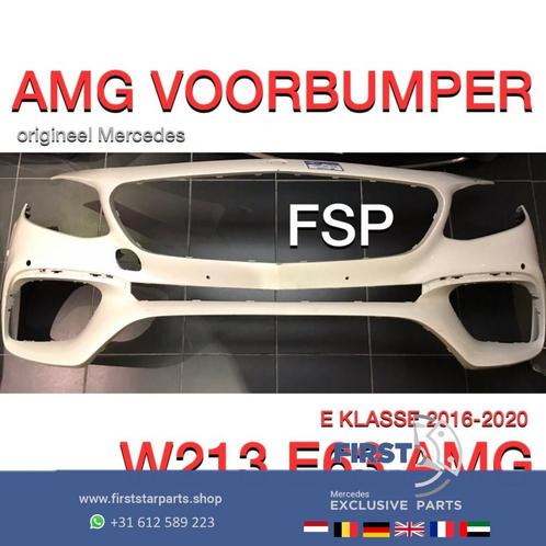 W213 S213 E63 AMG VOORBUMPER Mercedes E Klasse 63 2016-2020, Auto-onderdelen, Carrosserie, Bumper, Mercedes-Benz, Voor, Gebruikt