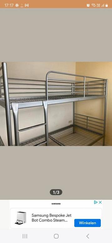 2 x stapelbed (model Ikea) €60 per stuk  beschikbaar voor biedingen