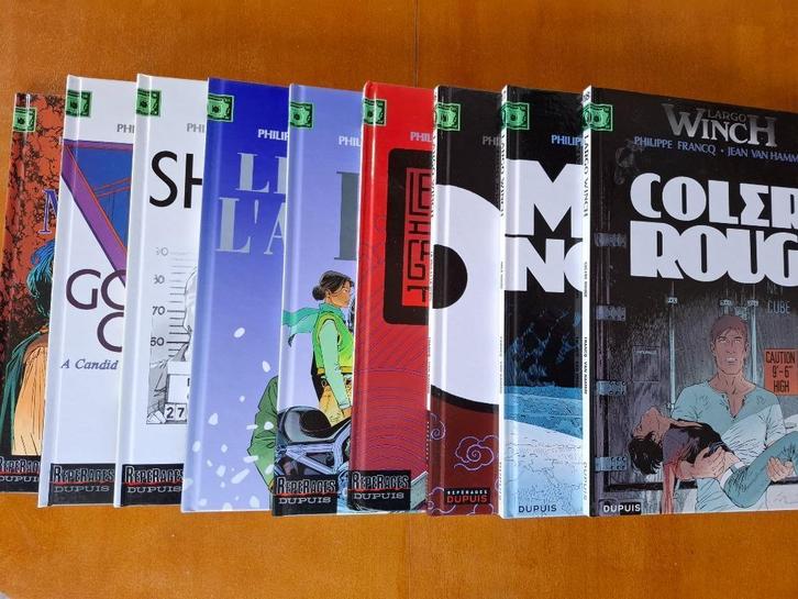Collection BD Largo Winch (VO) de 1 à 23 à petit prix, Boeken, Stripverhalen, Gelezen, Complete serie of reeks, Ophalen