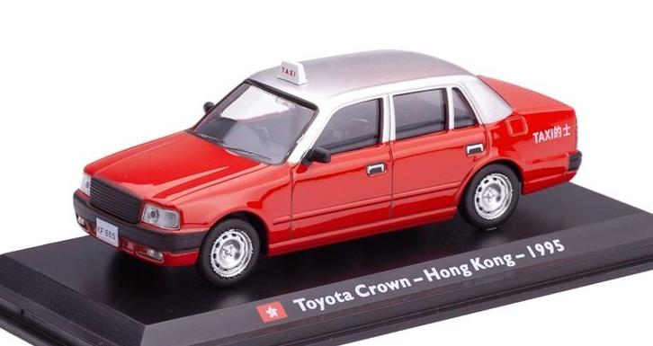 Toyota Crown Hong Kong Taxi - 1995 -, Hobby en Vrije tijd, Modelauto's | 1:43, Nieuw, Auto, Overige merken, Ophalen of Verzenden