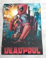 Affiche Deadpool Marvel plastifiée, Collections, Cinéma et TV, Enlèvement, Utilisé, Affiche ou Poster pour porte ou plus grand