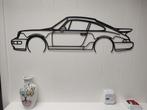 Porsche 911 turbo silhouet metaal 100cm / 30cm, Verzamelen, Ophalen, Zo goed als nieuw