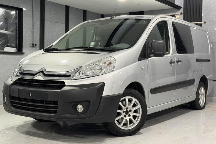 CITROËN JUMPY AUTOMATIQUE DOUBLE CABINE 5 PLACES 2.0 HDI, Autos, Citroën, Entreprise, ABS, Airbags, Air conditionné, Bluetooth
