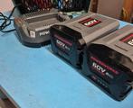 Powerworks batterijen 60V 2Ah, Ophalen, Zo goed als nieuw
